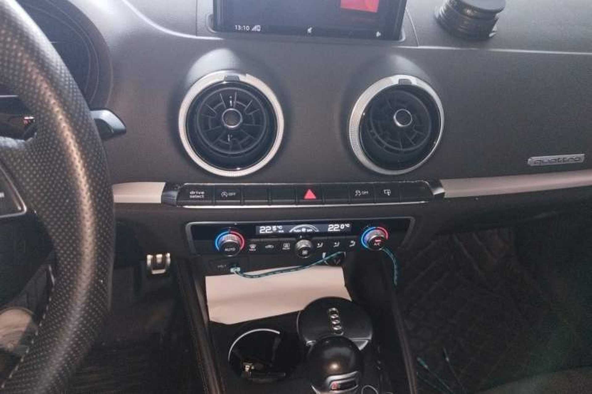 Used Audi S3 2017 Year Restyled S3 2.0T Limousine Audio And AC Panel
