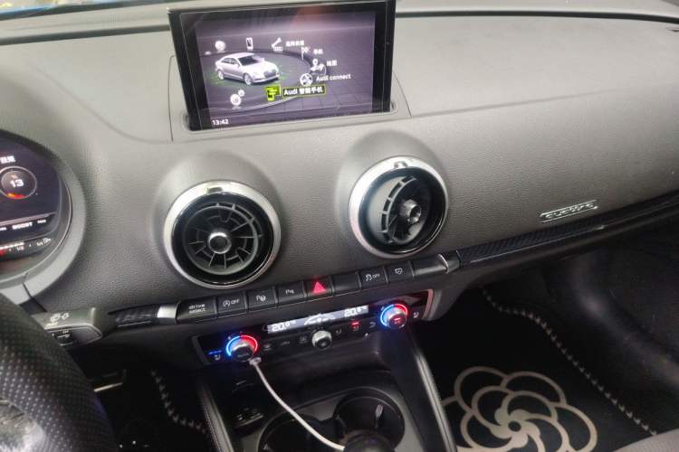 Used Audi S3 2017 Year Restyled S3 2.0T Limousine Audio And AC Panel