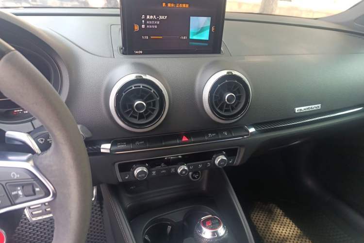 Used Audi S3 2017 Year Restyled S3 2.0T Limousine Audio And AC Panel