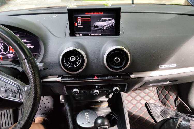 Used Audi S3 2017 Year Restyled S3 2.0T Limousine Audio And AC Panel