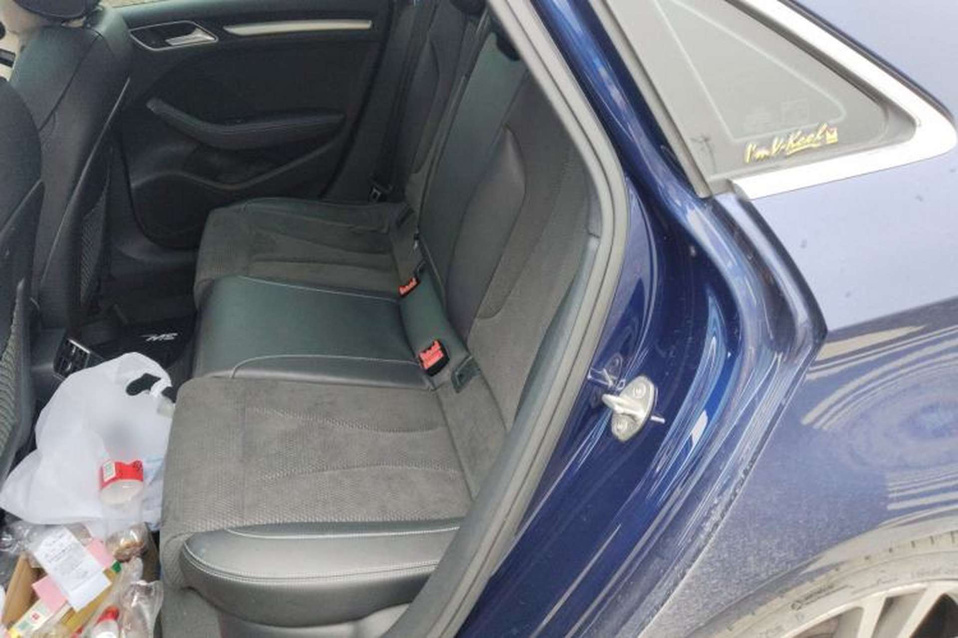 Used Audi S3 2017 Year Restyled S3 2.0T Limousine Left Rear Seat