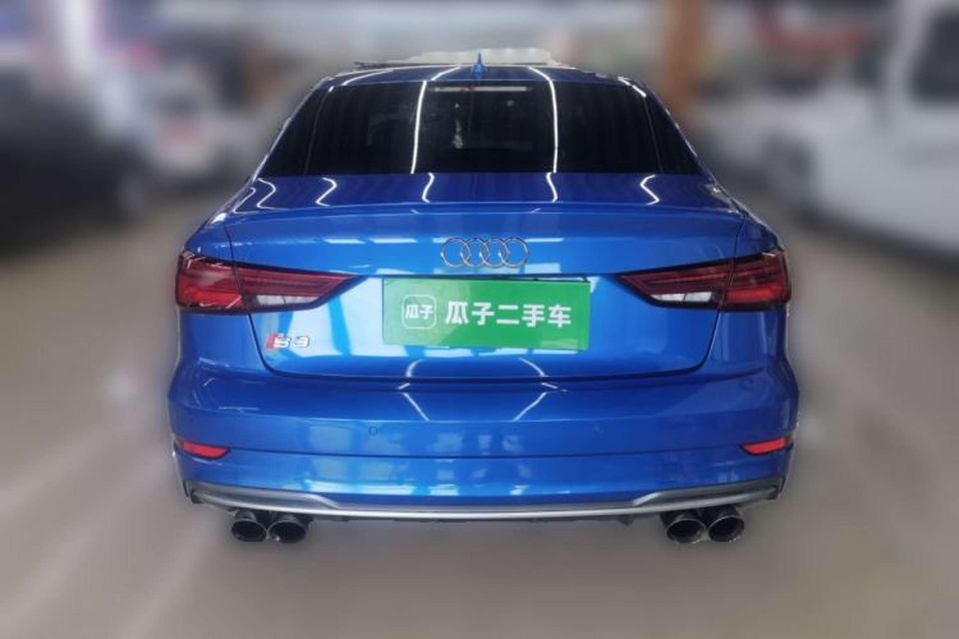 Used Audi S3 2017 Year Restyled S3 2.0T Limousine Rear