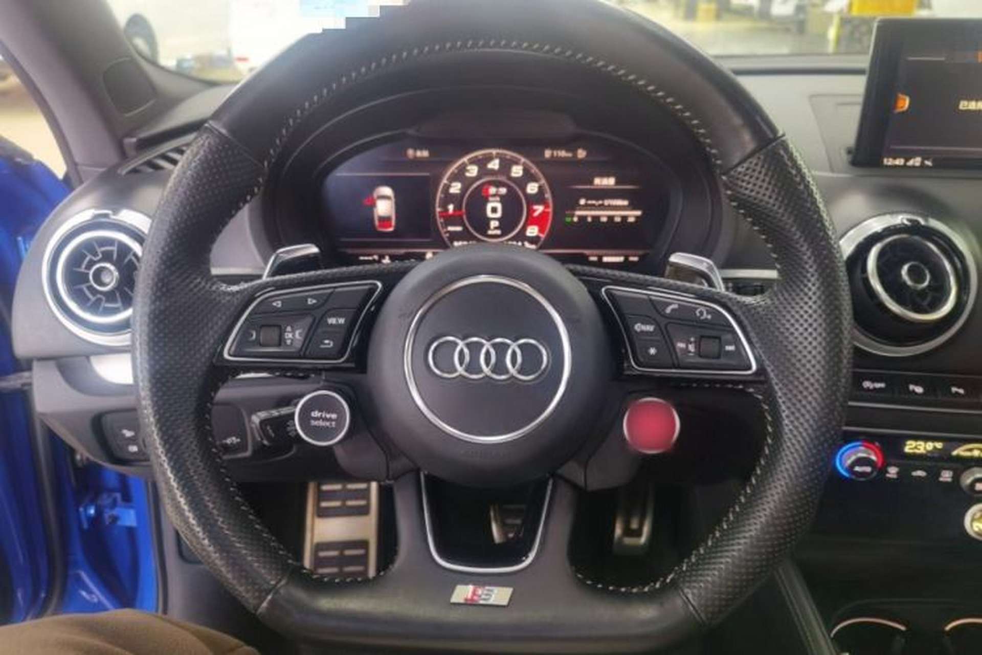 Used Audi S3 2017 Year Restyled S3 2.0T Limousine Steering Wheel