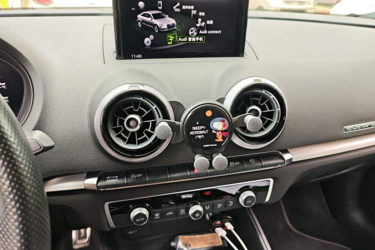 Used Audi S3 2017 Year Restyled S3 2.0T Limousine Audio And AC Panel