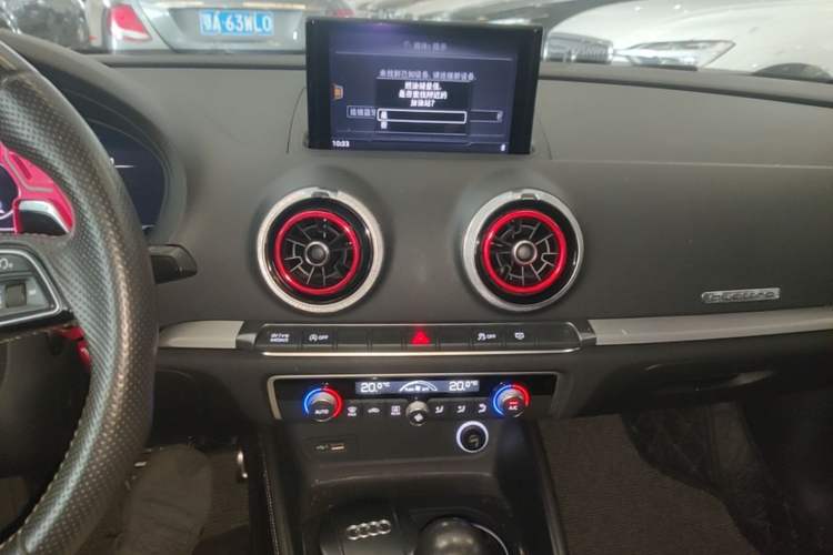 Used Audi S3 2017 Year Restyled S3 2.0T Limousine Audio And AC Panel