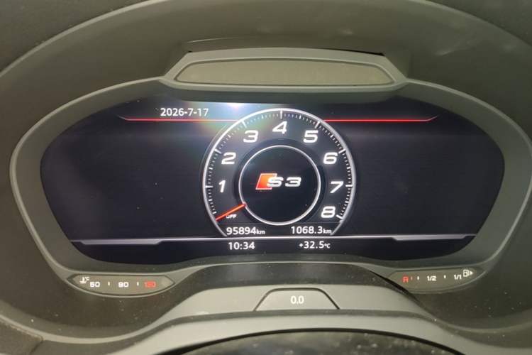 Used Audi S3 2017 Year Restyled S3 2.0T Limousine Instrument Cluster
