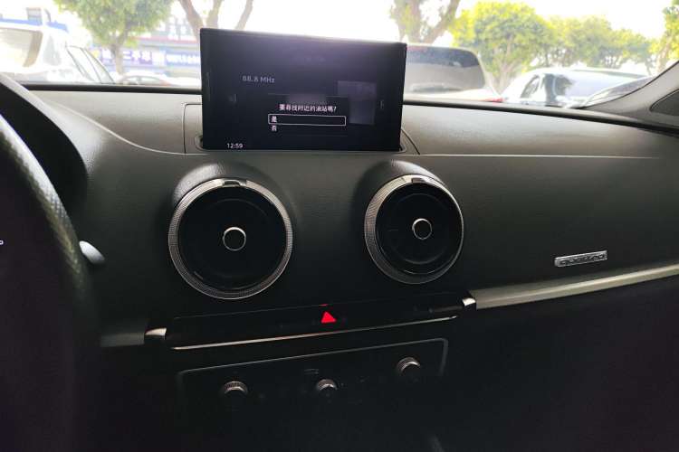 Used Audi S3 2017 Year Restyled S3 2.0T Limousine Audio And AC Panel