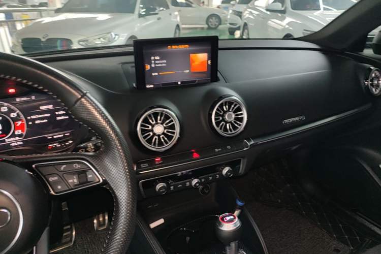 Used Audi S3 2017 Year Restyled S3 2.0T Limousine Audio And AC Panel