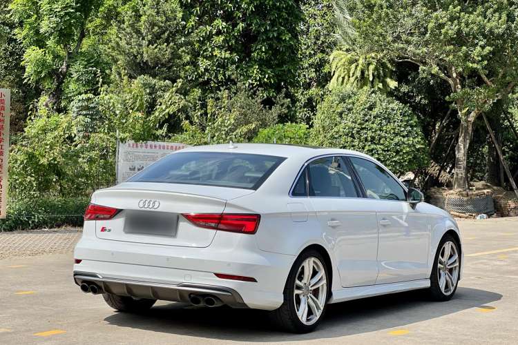 Used Audi S3 2017 Year Restyled S3 2.0T Limousine Rear Right 45 Deg