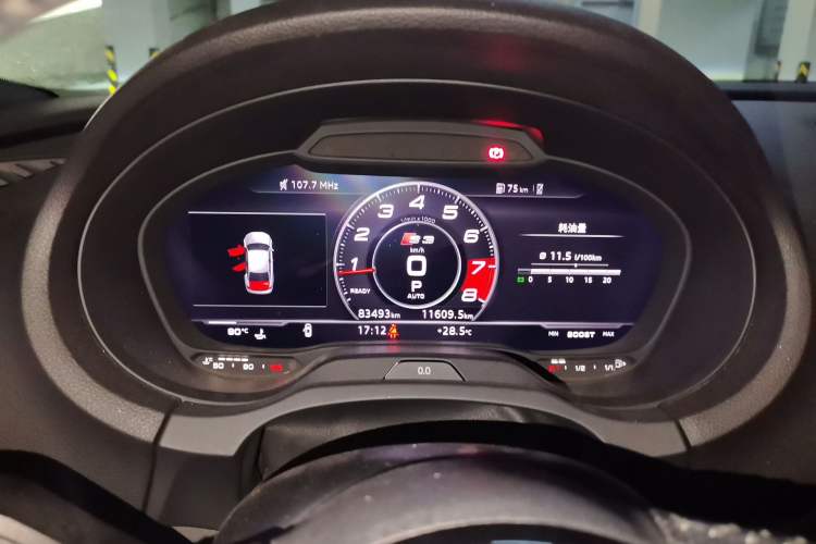 Used Audi S3 2017 Year Restyled S3 2.0T Limousine Instrument Cluster