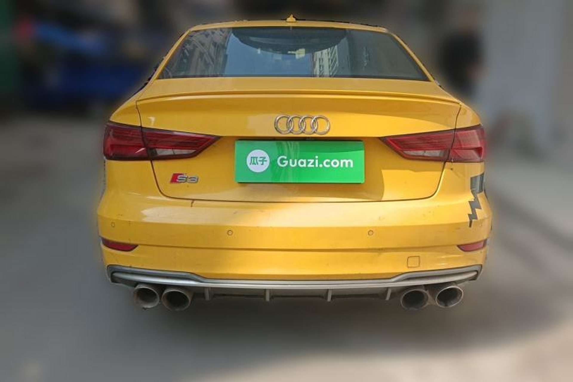Used Audi S3 2017 Year Restyled S3 2.0T Limousine Rear