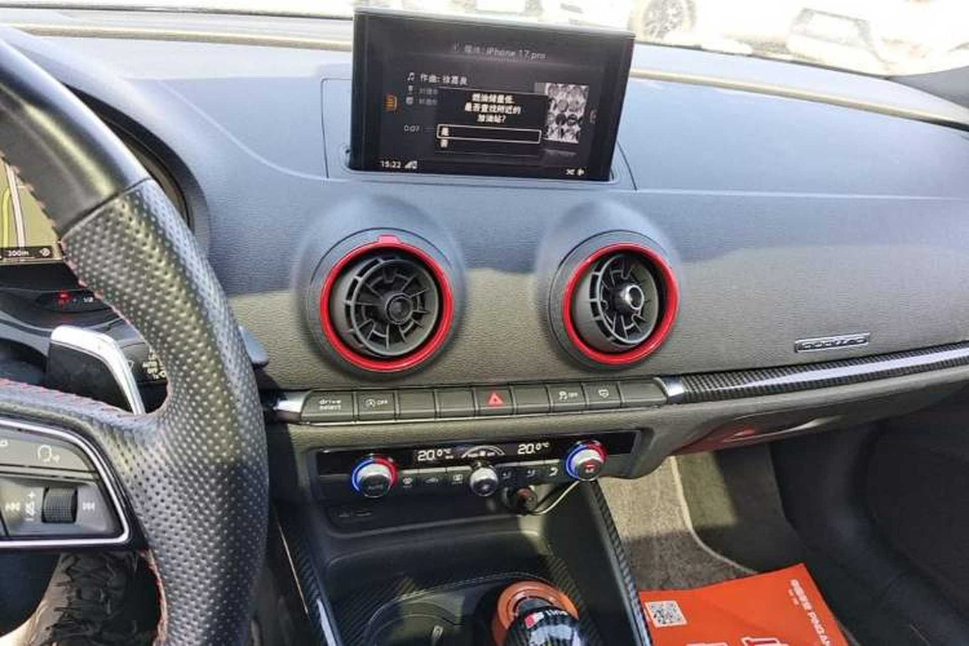 Used Audi S3 2019 S3 2.0T Limousine Audio And AC Panel