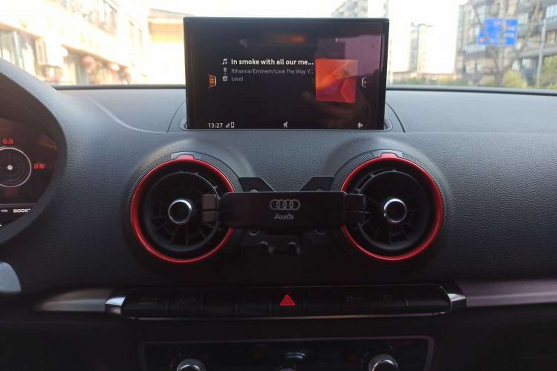 Used Audi S3 2019 S3 2.0T Limousine Audio And AC Panel