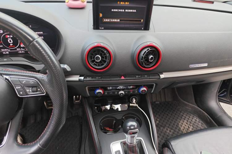 Used Audi S3 2019 S3 2.0T Limousine Audio And AC Panel
