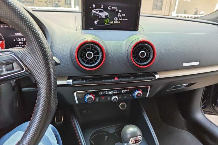 Used Audi S3 2019 S3 2.0T Limousine Audio And AC Panel
