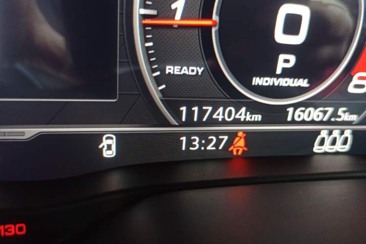 Used Audi S3 2019 S3 2.0T Limousine Odometer Close Up