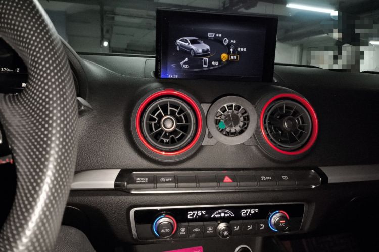 Used Audi S3 2019 S3 2.0T Limousine Audio And AC Panel