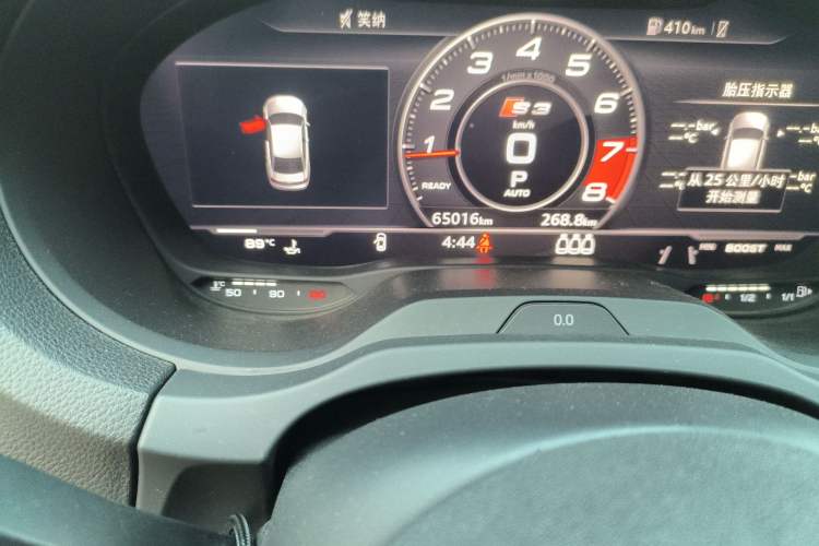 Used Audi S3 2019 S3 2.0T Limousine Odometer Close Up