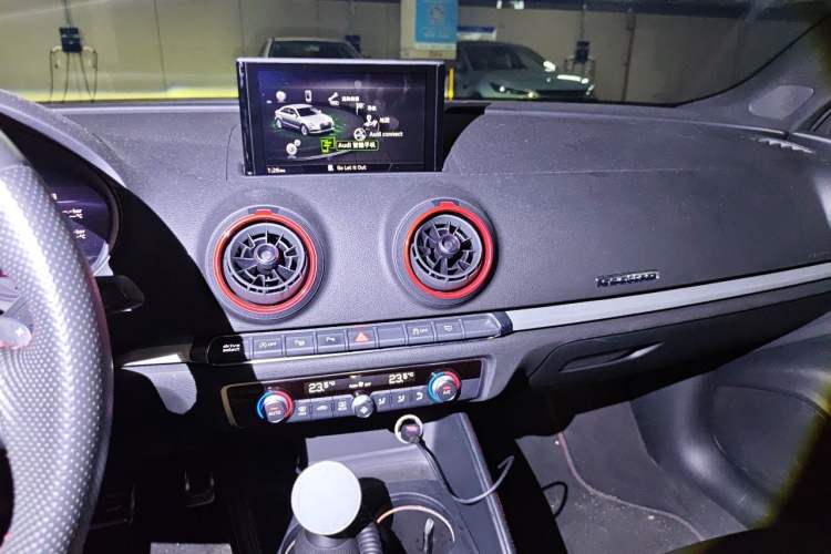 Used Audi S3 2019 S3 2.0T Limousine Audio And AC Panel