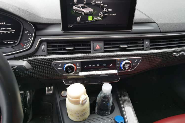 Used Audi S4 2018 S4 3.0TFSI Audio And AC Panel