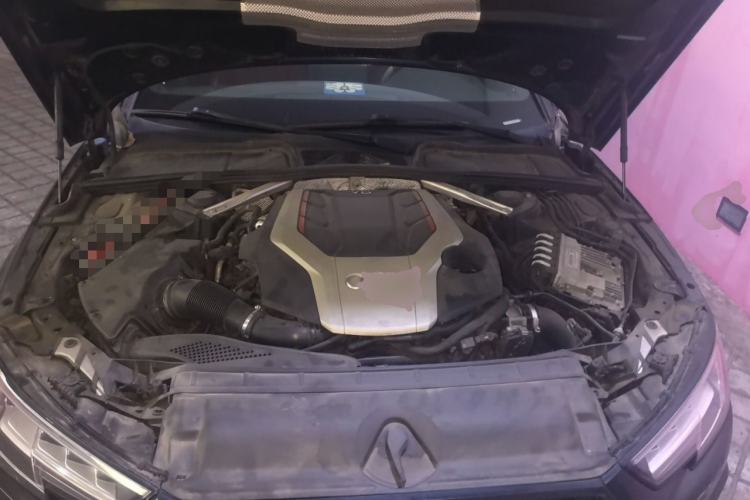 Used Audi S4 2018 S4 3.0TFSI Engine Bay