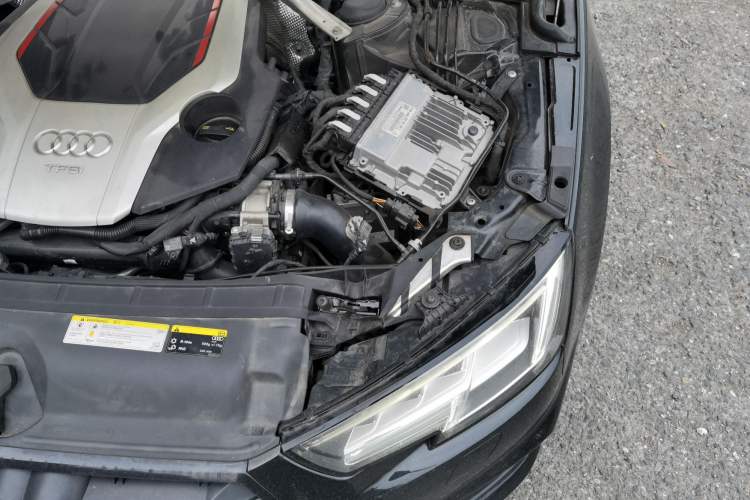 Used Audi S4 2018 S4 3.0TFSI Engine Bay Left
