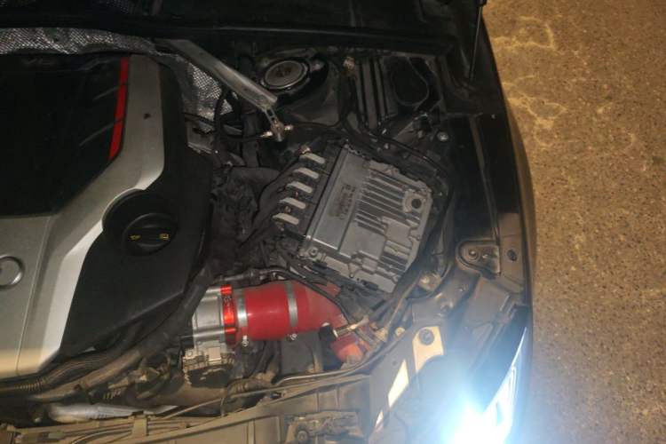 Used Audi S4 2018 S4 3.0TFSI Engine Bay Left