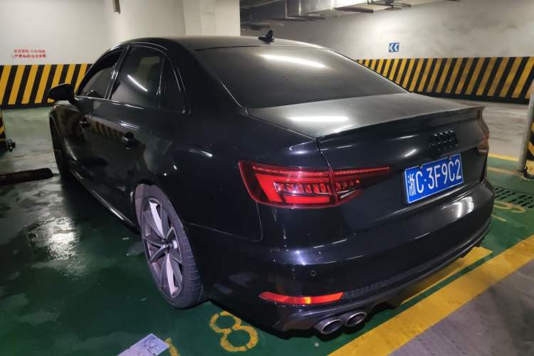 Used Audi S4 2018 S4 3.0TFSI Rear Left 45 Deg