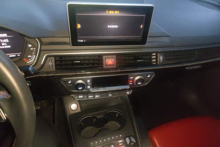 Used Audi S4 2018 S4 3.0TFSI Audio And AC Panel