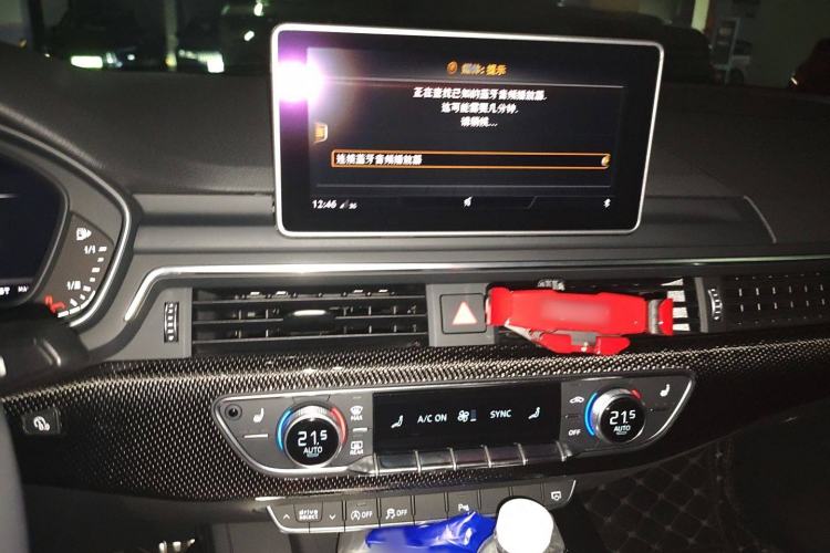 Used Audi S4 2018 S4 3.0TFSI Audio And AC Panel