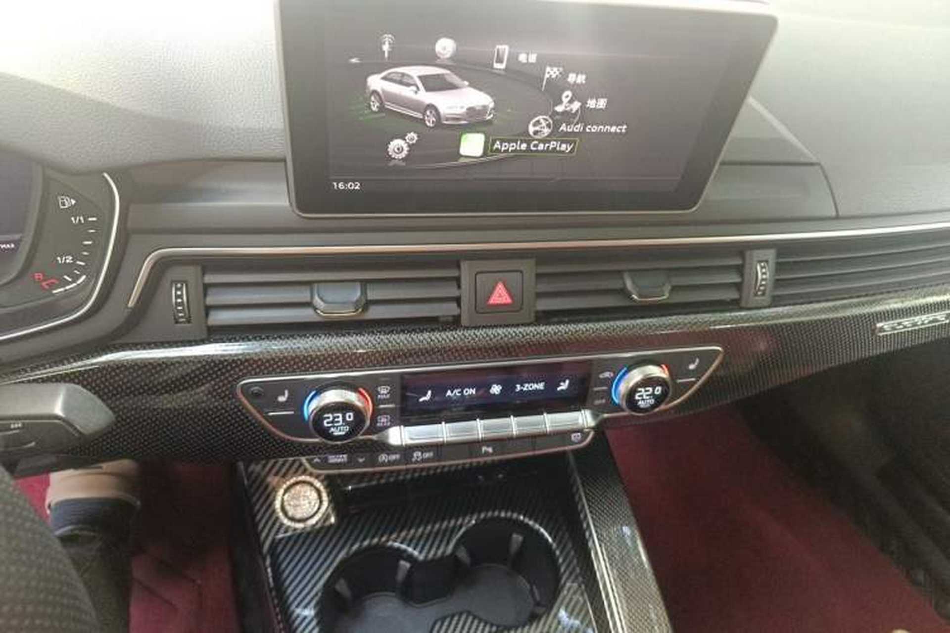 Used Audi S4 2018 S4 3.0TFSI Audio And AC Panel