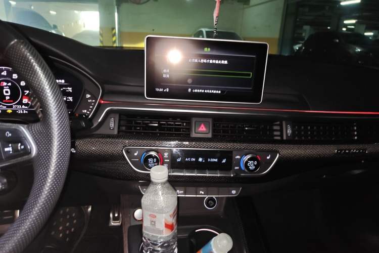 Used Audi S4 2018 S4 3.0TFSI Audio And AC Panel