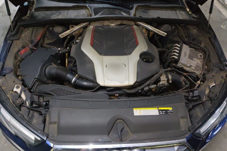 Used Audi S4 2018 S4 3.0TFSI Engine Bay