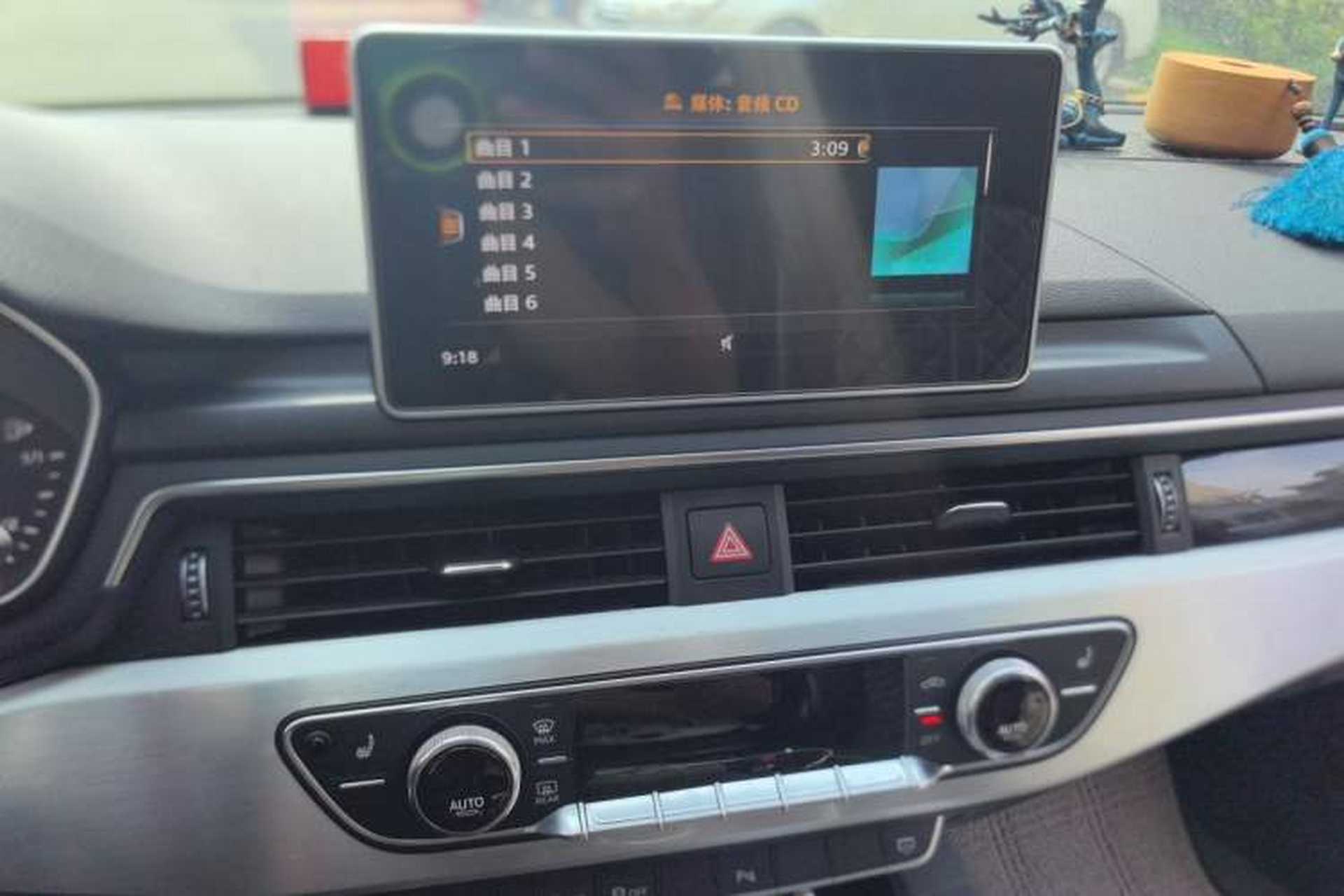 Used Audi S4 2018 S4 3.0TFSI Audio And AC Panel