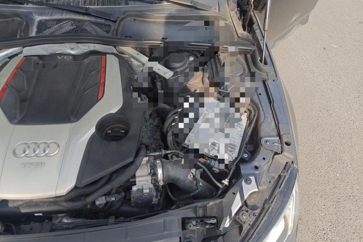 Used Audi S4 2018 S4 3.0TFSI Engine Bay Left