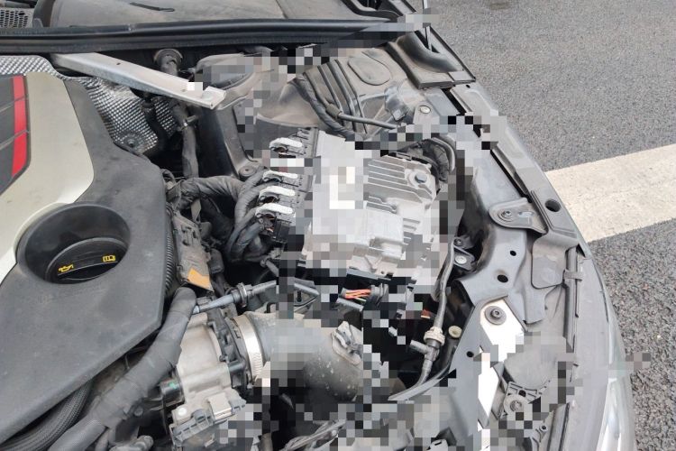 Used Audi S4 2018 S4 3.0TFSI Engine Bay Left