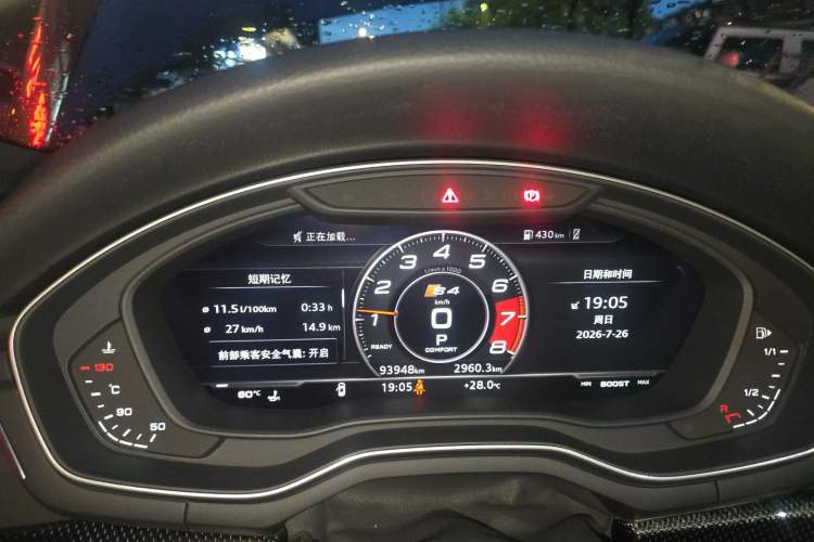 Used Audi S4 2018 S4 3.0TFSI Instrument Cluster