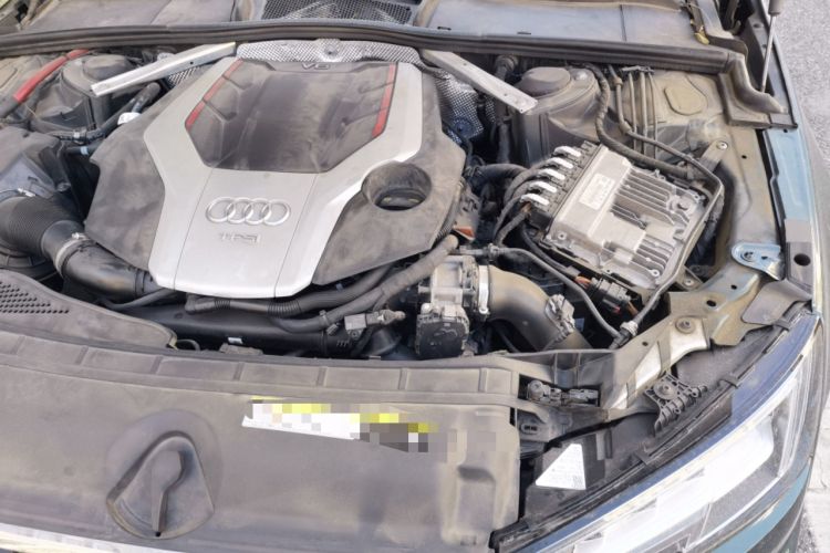 Used Audi S4 2018 S4 3.0TFSI Engine Bay Left