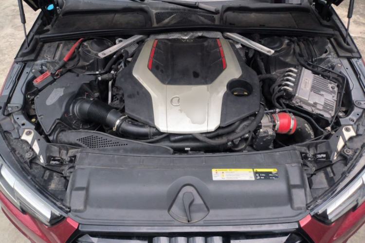 Used Audi S4 2018 S4 3.0TFSI Engine Bay