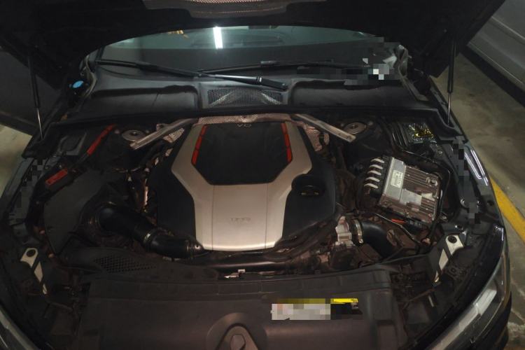 Used Audi S4 2018 S4 3.0TFSI Engine Bay