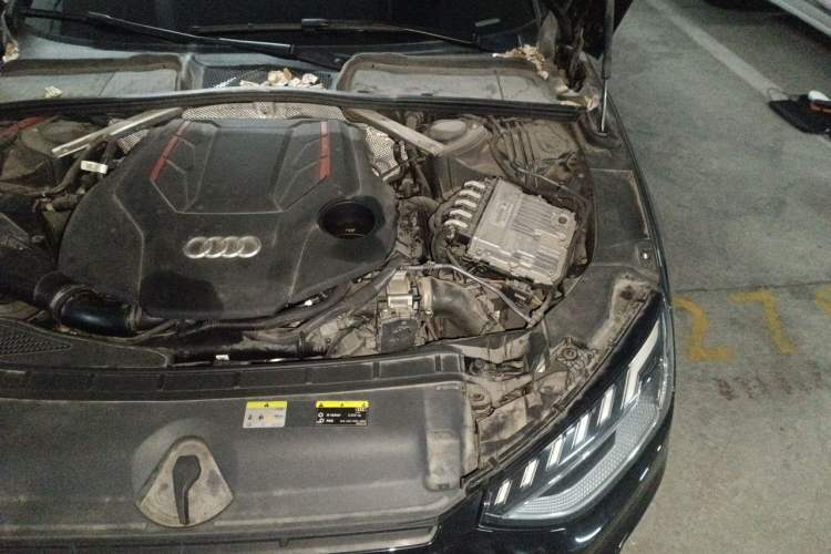 Used Audi S4 2020 S4 3.0TFSI Engine Bay Left