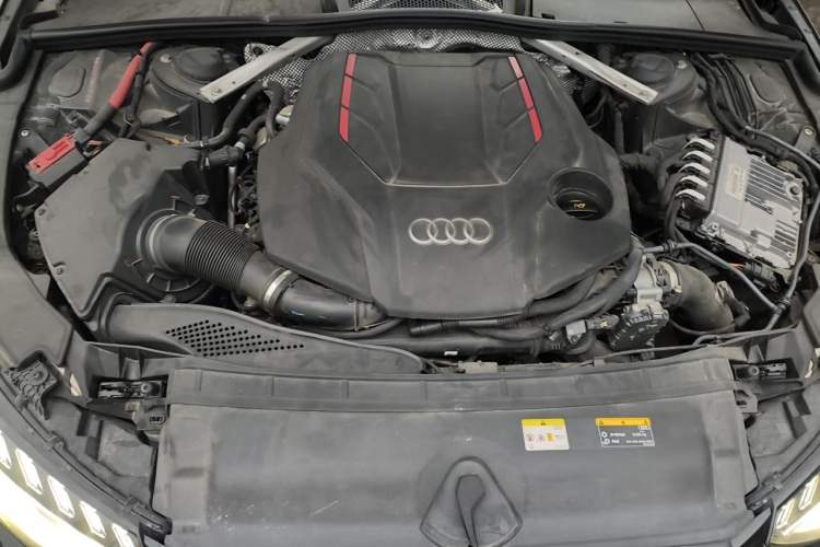 Used Audi S4 2020 S4 3.0TFSI Engine Bay