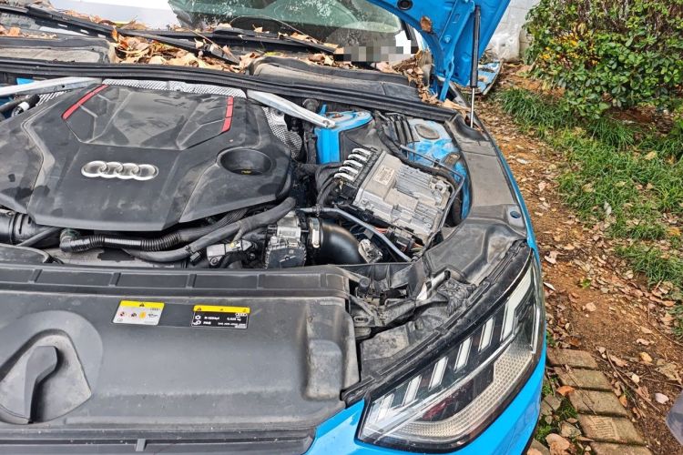 Used Audi S4 2020 S4 3.0TFSI Engine Bay Left
