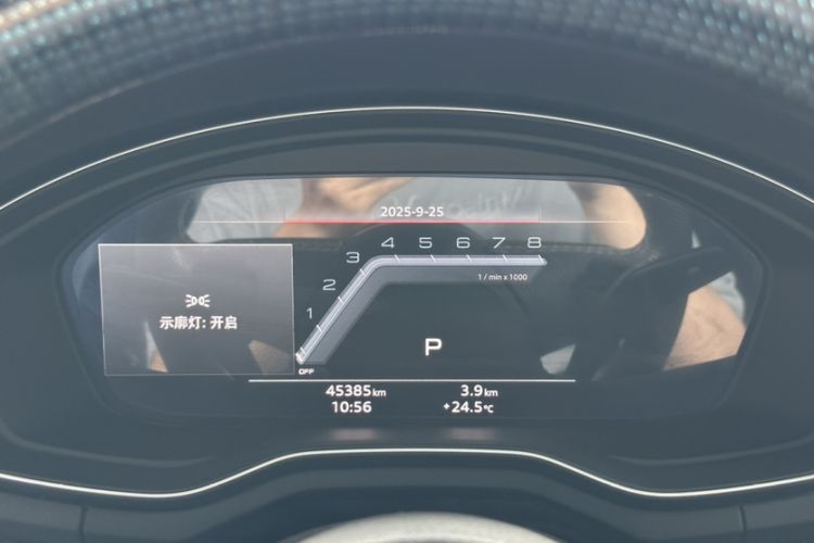 Used Audi S4 2020 S4 3.0TFSI Odometer Close Up