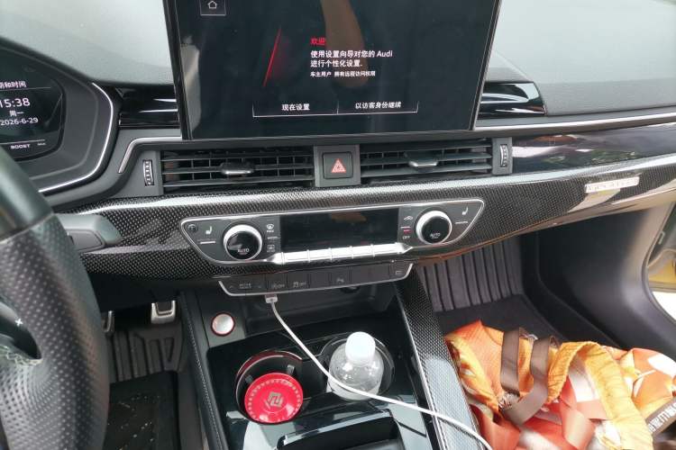 Used Audi S4 2020 S4 3.0TFSI Audio And AC Panel