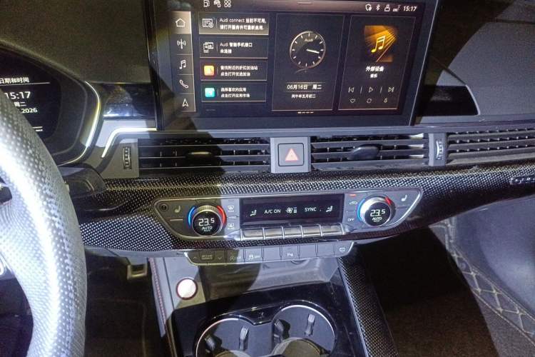 Used Audi S4 2020 S4 3.0TFSI Audio And AC Panel
