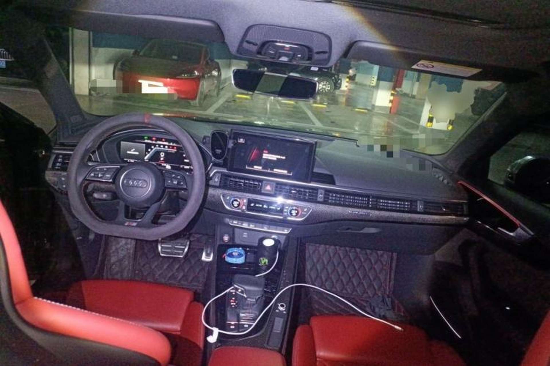 Used Audi S4 2020 S4 3.0TFSI Center Console