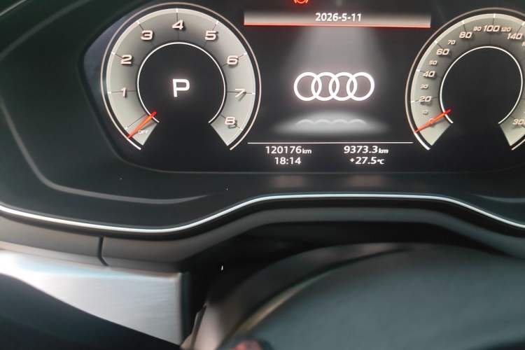 Used Audi S4 2020 S4 3.0TFSI Odometer Close Up