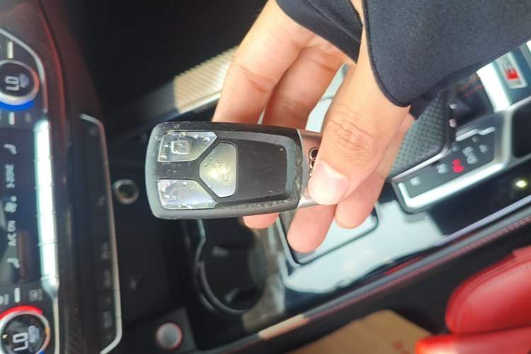 Used Audi S4 2020 S4 3.0TFSI Vehicle Key