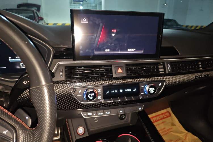 Used Audi S4 2020 S4 3.0TFSI Audio And AC Panel